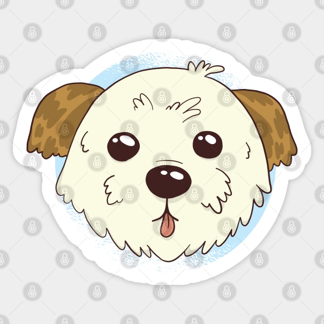 Cute Morkie Dog Sticker by TomCage
